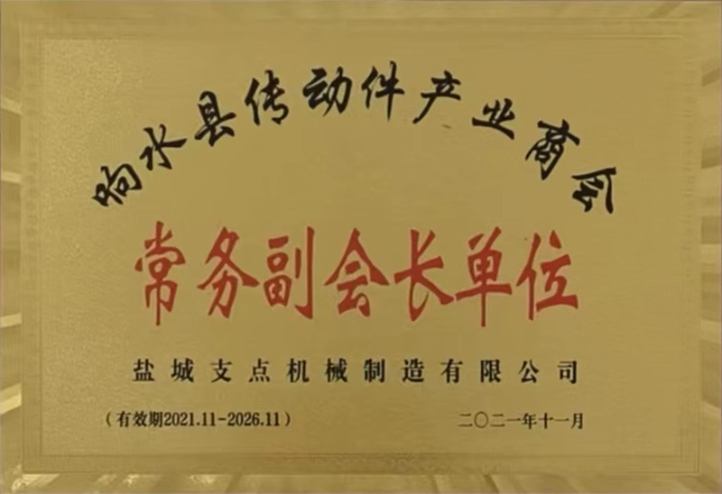 響水縣傳動(dòng)件協(xié)會(huì)副會(huì)長(zhǎng)單位